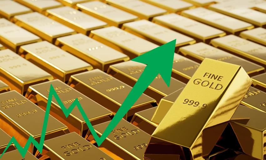 ارتفاع أسعار الذهب في المعاملات الفورية 